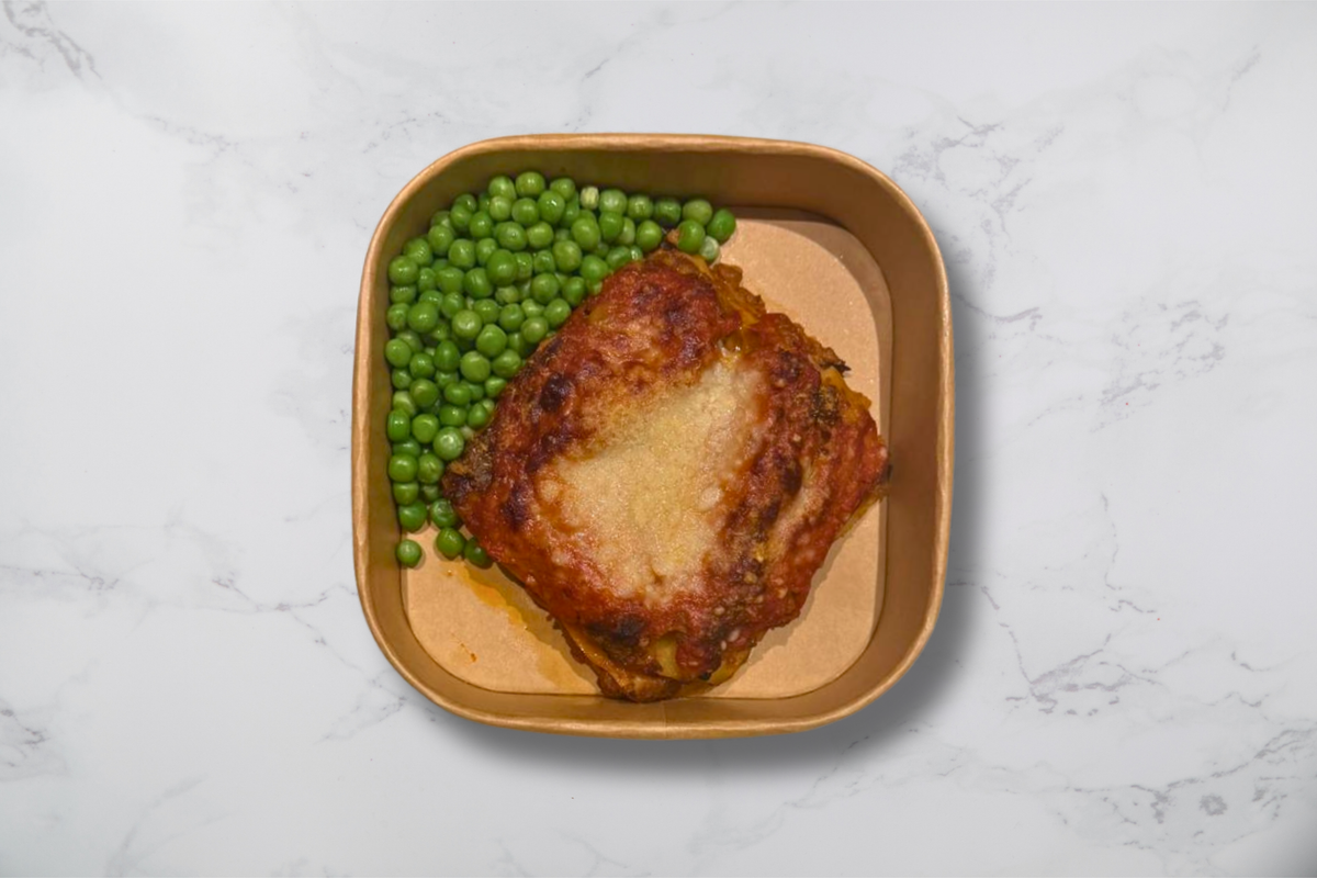 Legend Lasagna with Peas