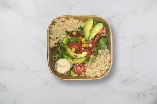 Chickpeas and quinoa salad (vg)