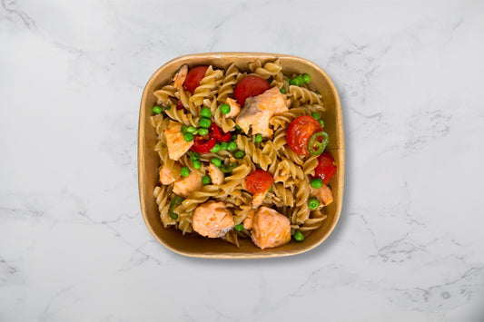 Wholemeal pasta with Salmon