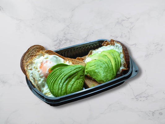 Eggs Toad in the hole (v)
