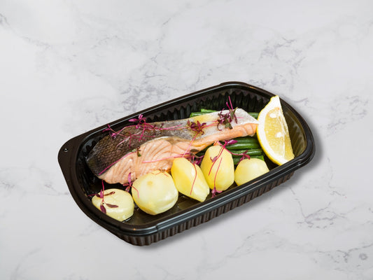 Poached Salmon